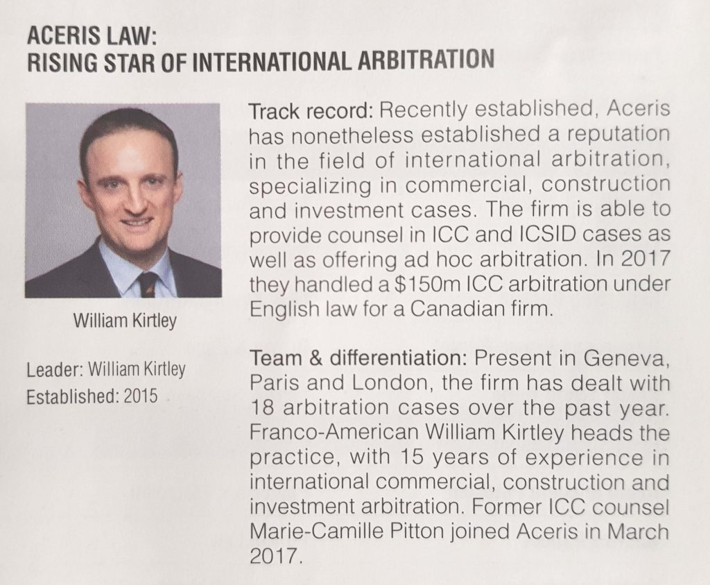 Cost-Efficient Arbitration | Aceris Law LLC