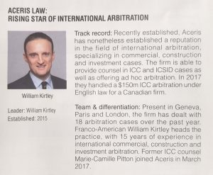 William Kirtley Rising Star International Arbitration_s