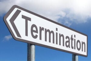 Termination construction contract
